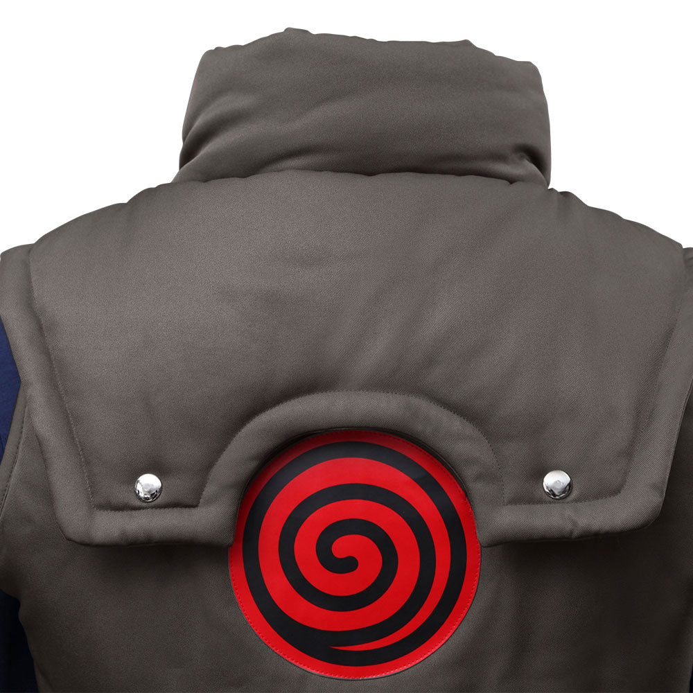 Naruto Costume Konoha Ninja Village Jonin Uniform Kakashi Cosplay Uniform Vest - Image 8