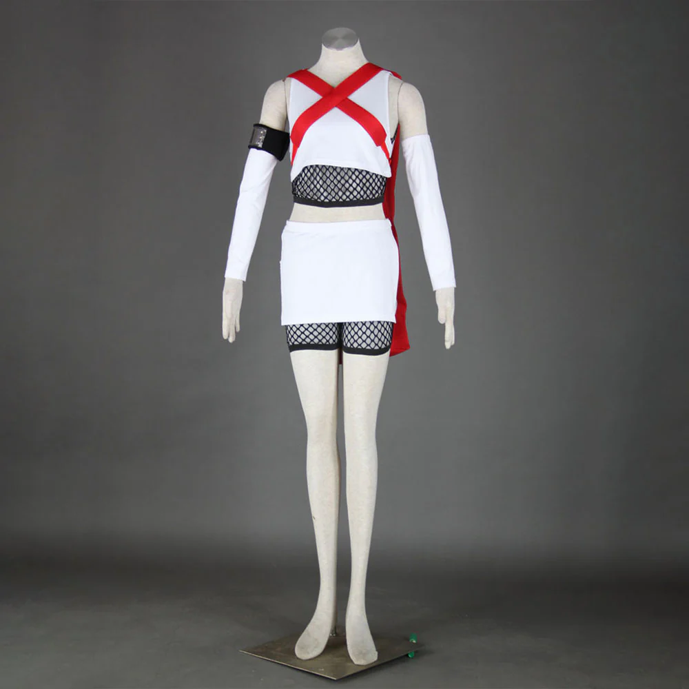 Naruto Costume Nanabi Chomei Fuu Cosplay full Outfit with Shoes for Women and Kids - Image 2