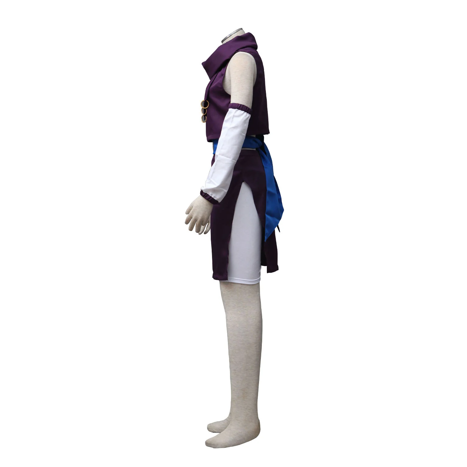 Naruto Costume Yamanaka Ino Childhood Cosplay full Outfit for Women and Kids - Image 5