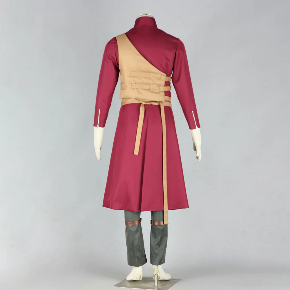 Naruto Shippuden Costume Gaara Cosplay full Outfit for Men and Kids - Image 4