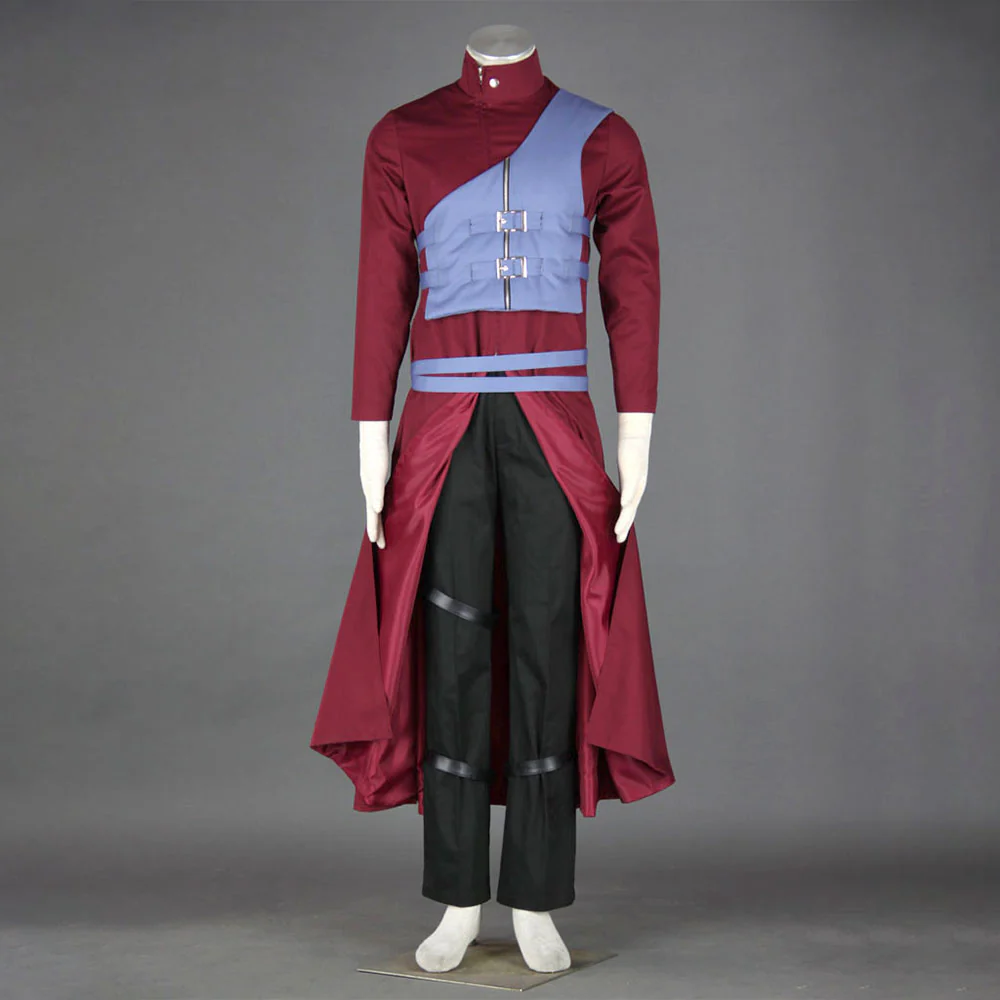 Naruto Shippuden Costume Gaara Cosplay full Outfit for Men and Kids - Image 2