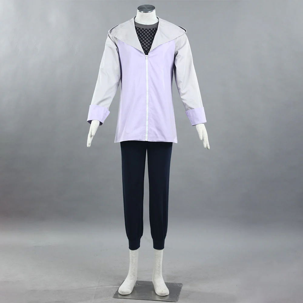 Naruto Shippuden Costume Hyuga Hinata Cosplay full Outfit for Women and Kids - Image 2