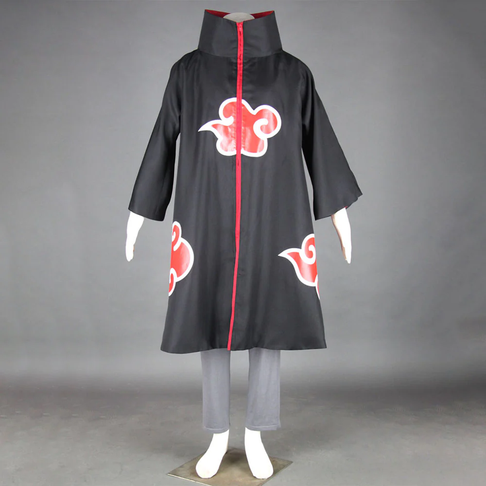Naruto Shippuden Costume Kakuzu Cosplay full Outfit with Hat for Men and Kids - Image 4