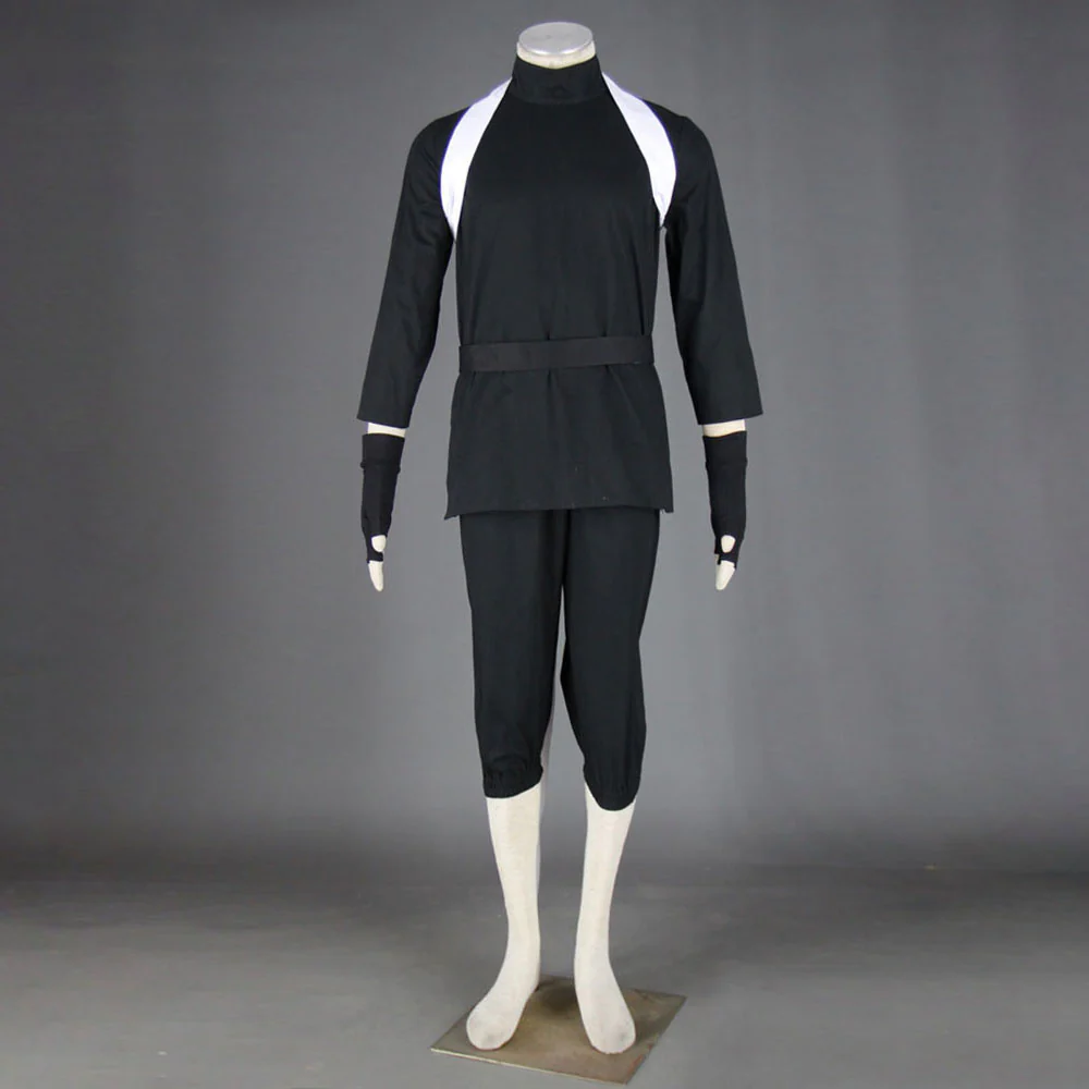 Naruto Shippuden Costume Kankuro Cosplay full Outfit with Hat for Men and Kids - Image 2