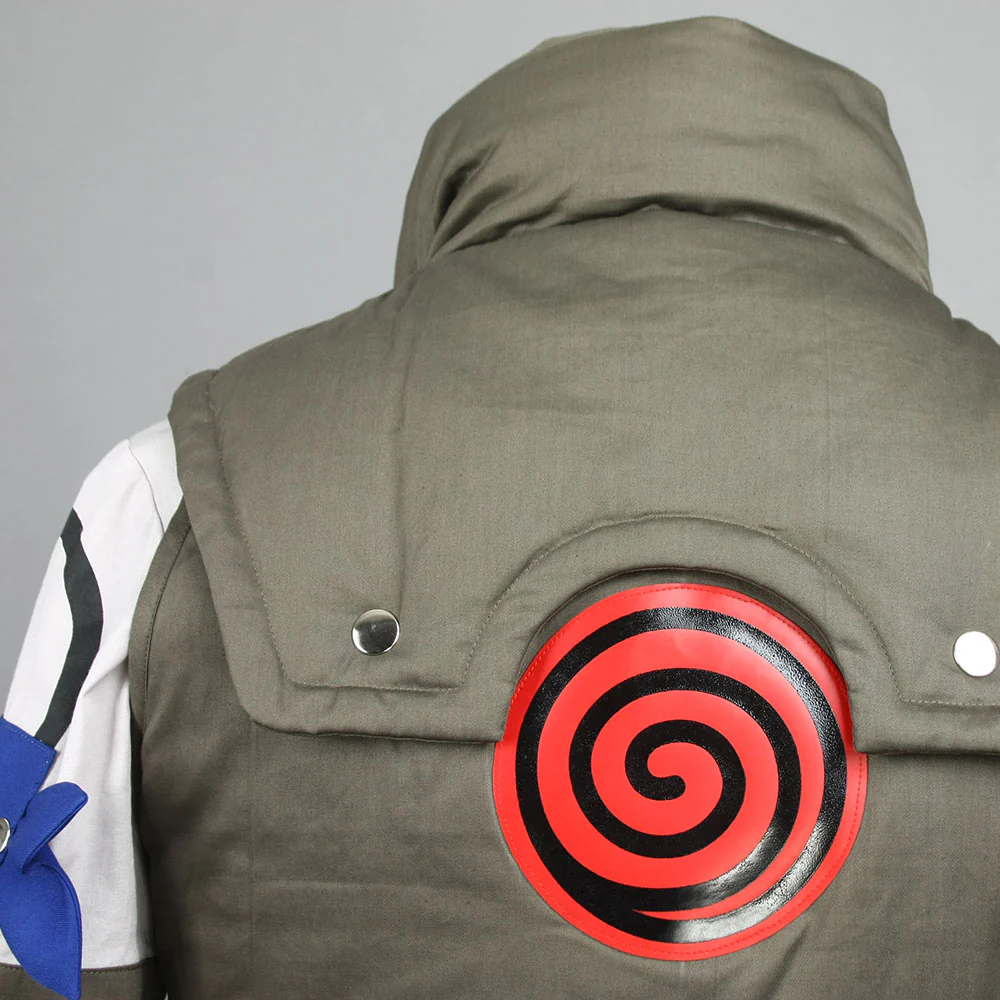 Naruto Costume Nara Shikamaru Saving Sasuke Cosplay full Outfit for Men and Kids - Image 11