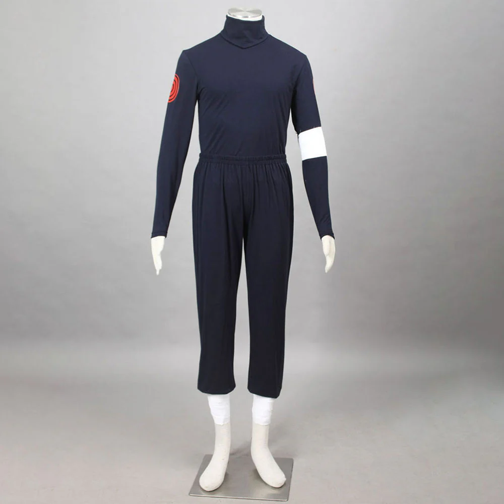 Naruto Shippuden Costume Sarutobi Asuma Cosplay full Outfit for Men and Kids - Image 8