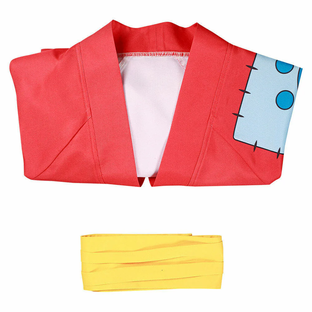 One Piece Wano Country Costumes Roronoa Zoro Luffy Trafalgar Law Cosplay Kimono Set For Men - Image 8