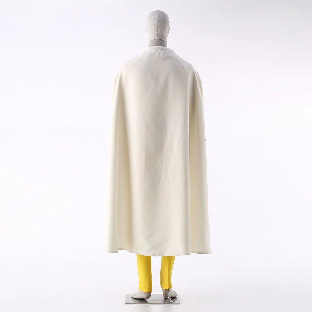 One-Punch Man Costume Saitama Cosplay full Outfit for Men and Kids - Image 4