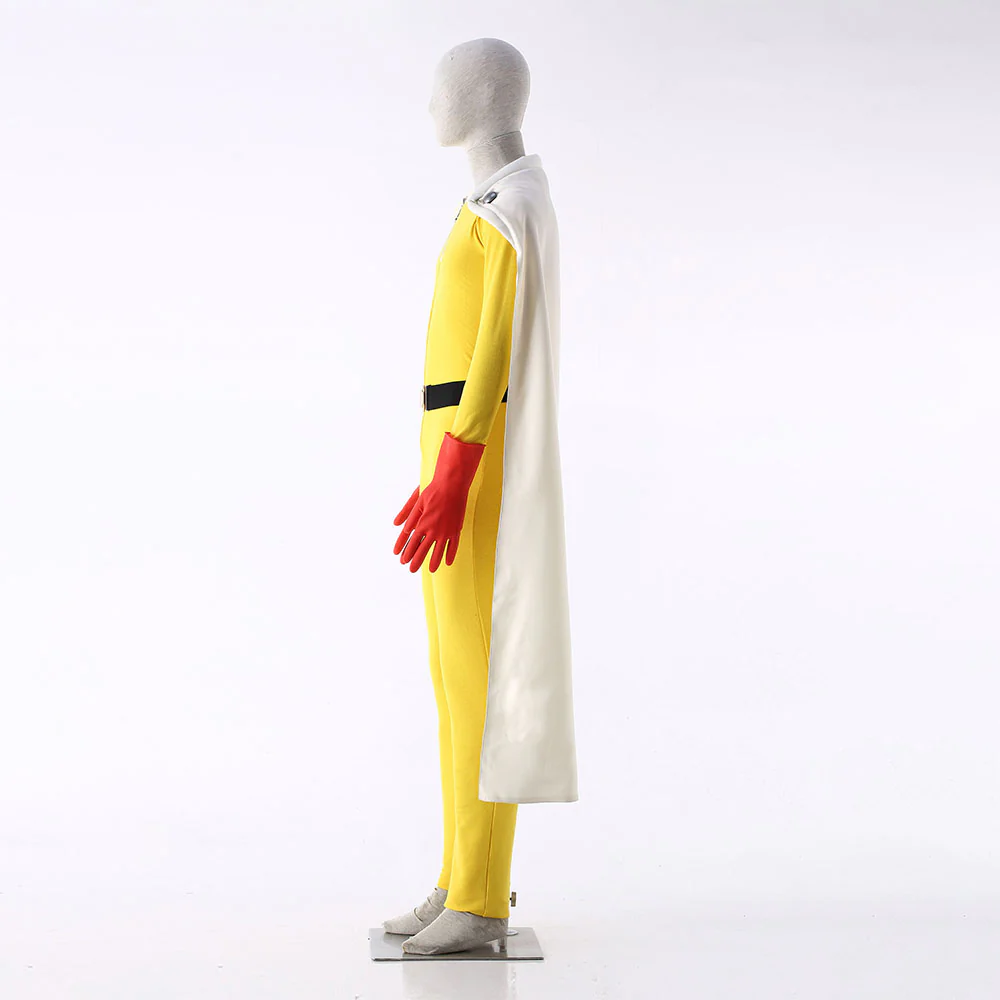 One-Punch Man Costume Saitama Cosplay full Outfit for Men and Kids - Image 5