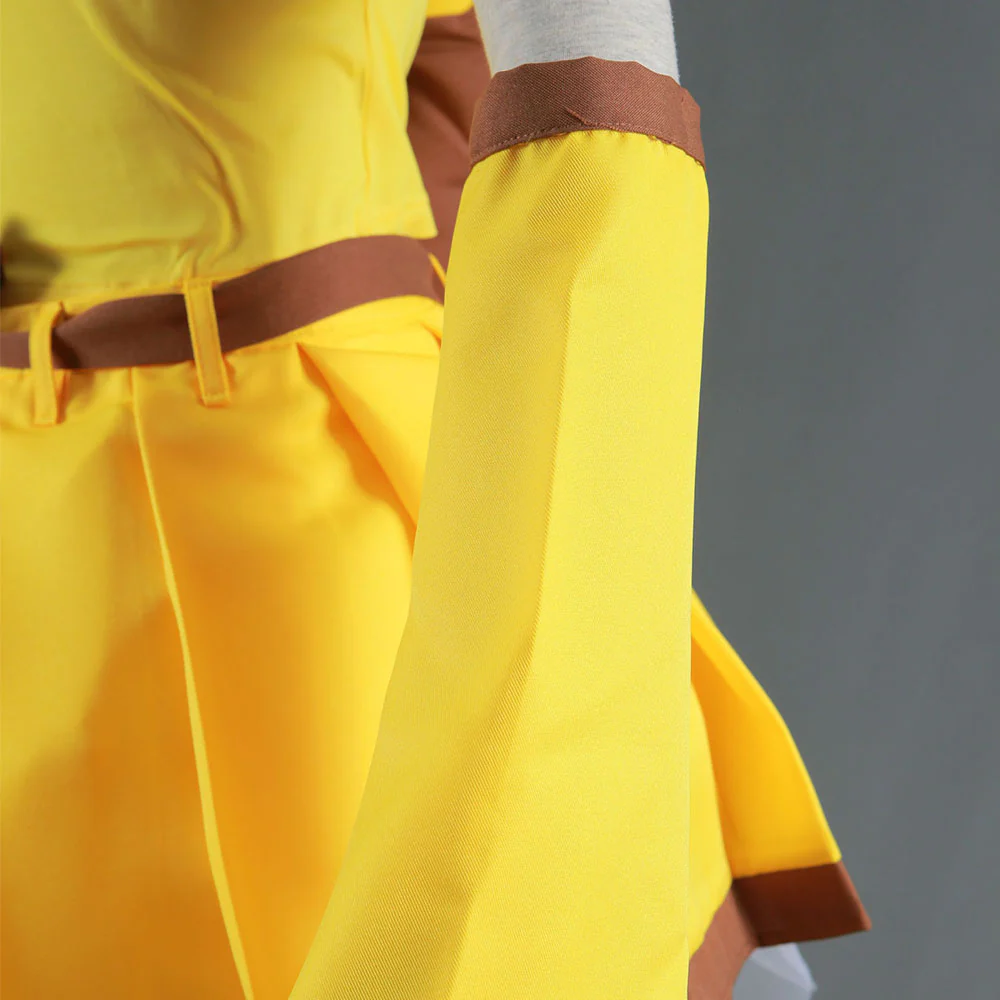 Pokemon Monster Pikachu Personification Cosplay Suit full Set for Women and Kids - Image 6