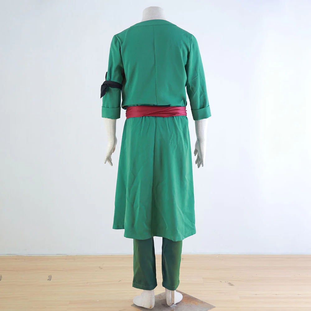 Roronoa Zoro Cosplay Set for Men and Kids One Piece Costume - Image 2