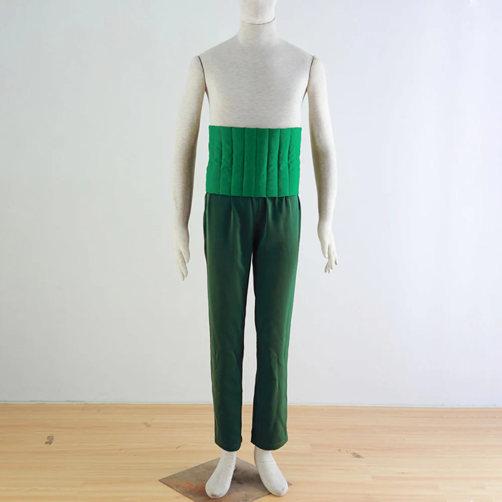 Roronoa Zoro Cosplay Set for Men and Kids One Piece Costume - Image 5