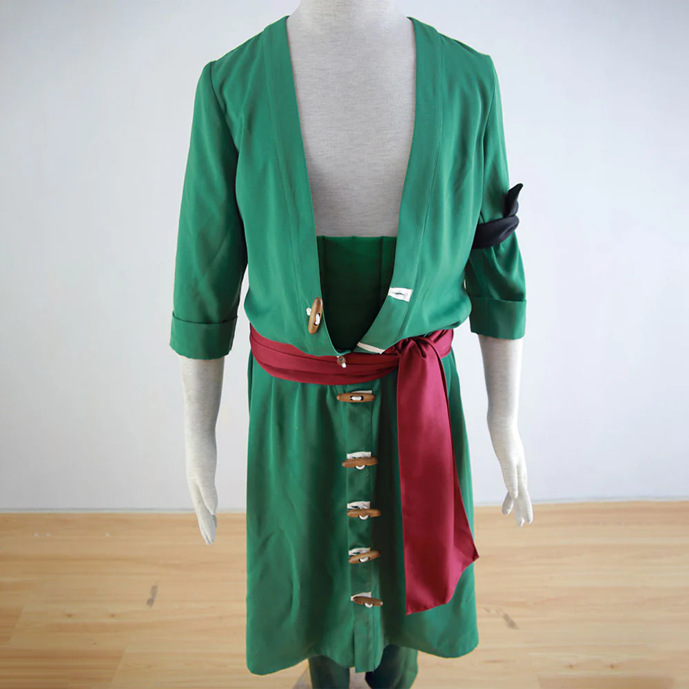 Roronoa Zoro Cosplay Set for Men and Kids One Piece Costume - Image 6
