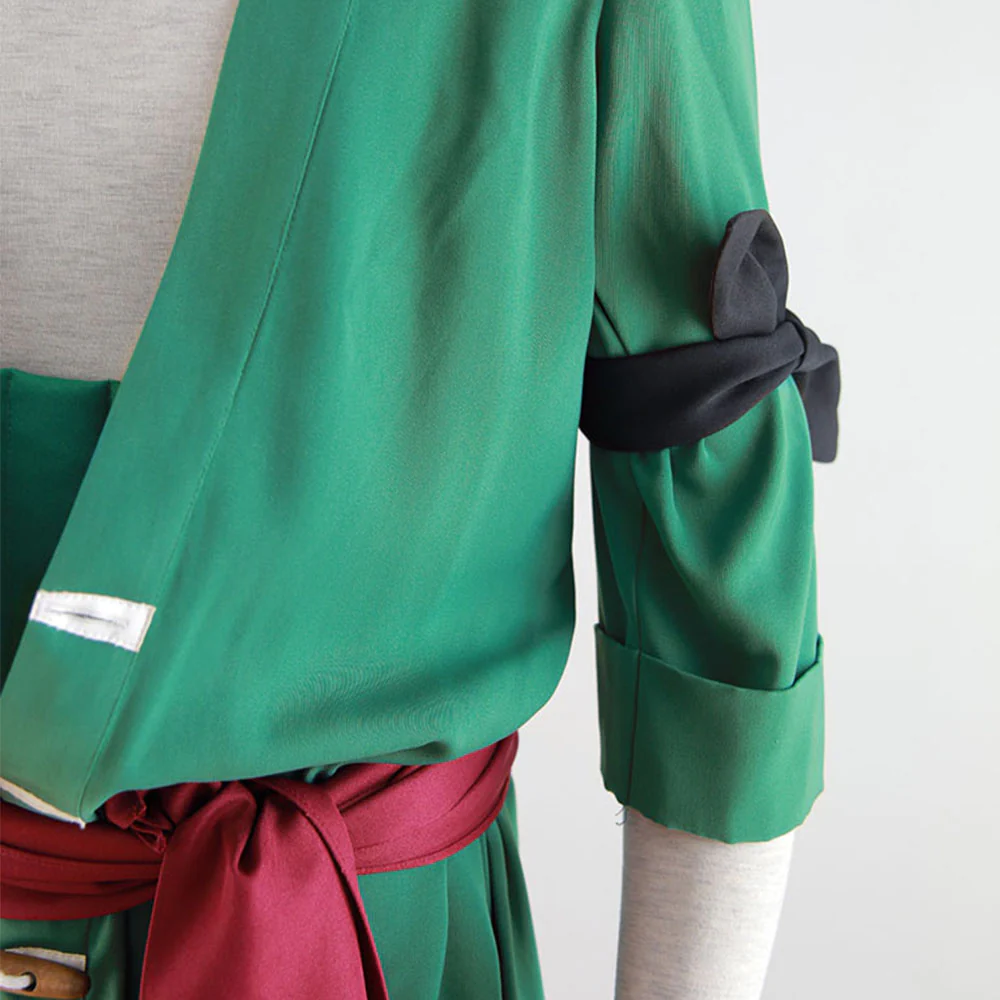 Roronoa Zoro Cosplay Set for Men and Kids One Piece Costume - Image 8