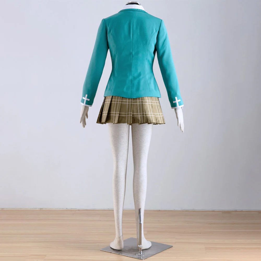 Rosario+Vampire Costumes Akashiya Moka Cosplay full Outfit Uniform for Women and Kids - Image 4