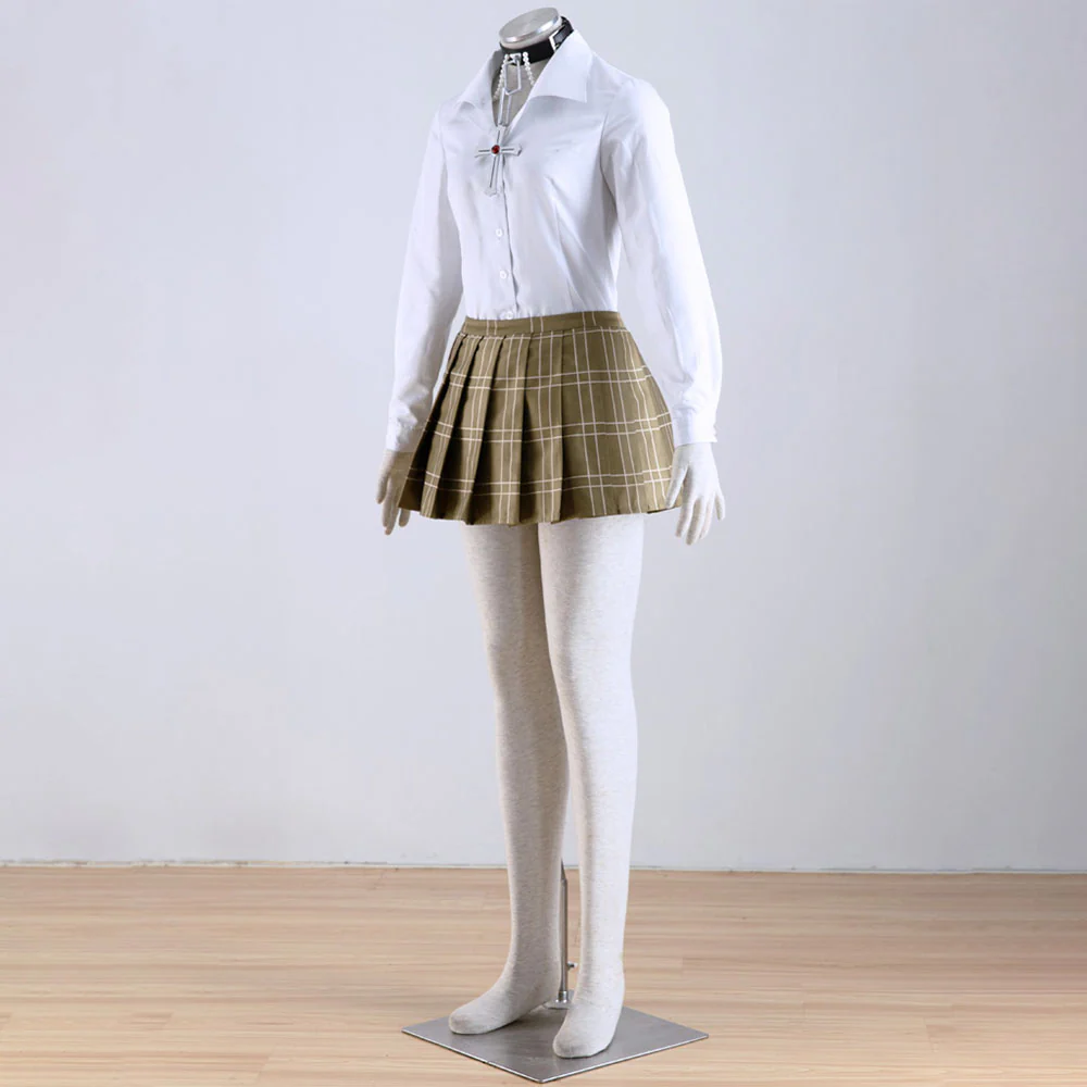 Rosario+Vampire Costumes Akashiya Moka Cosplay full Outfit Uniform for Women and Kids - Image 7
