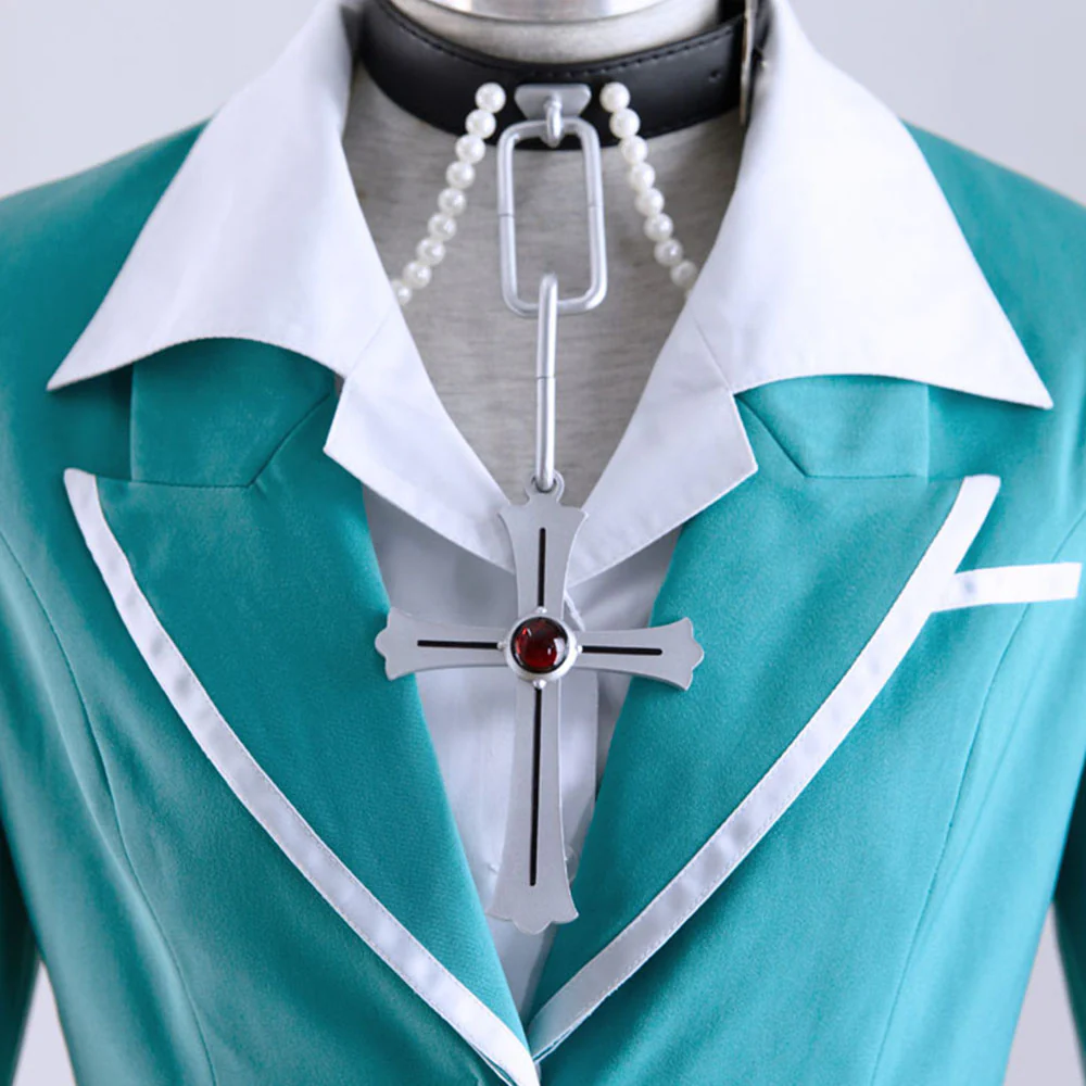 Rosario+Vampire Costumes Akashiya Moka Cosplay full Outfit Uniform for Women and Kids - Image 9