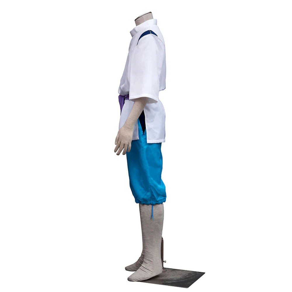 Spirited Away Costume The White Dragon Haku Kimono Cosplay Suit for Men and Kids - Image 4