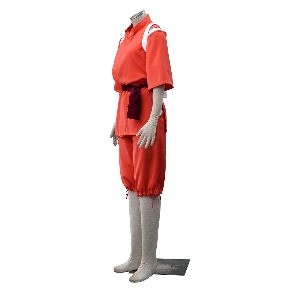 Spirited Away Costume Ogino Chihiro Kimono Cosplay Suit for Women and Kids - Image 3