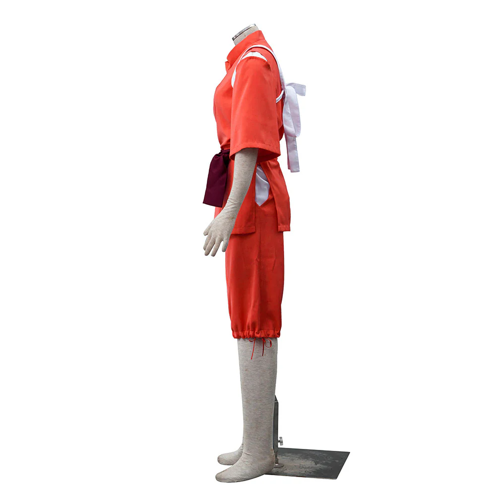 Spirited Away Costume Ogino Chihiro Kimono Cosplay Suit for Women and Kids - Image 4