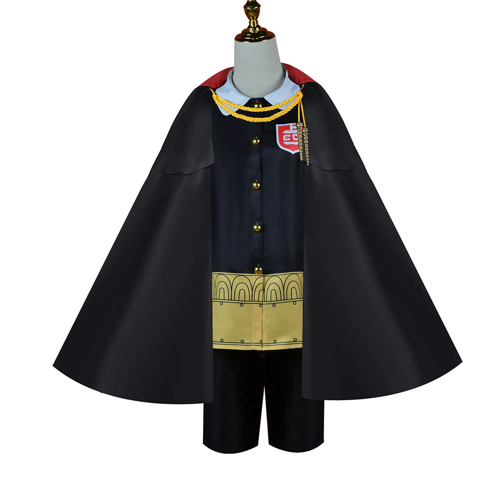Spy x Family Costume Anya Forger Blair Damian Desmond Black Cosplay Cloak Unisex Robe - Image 5