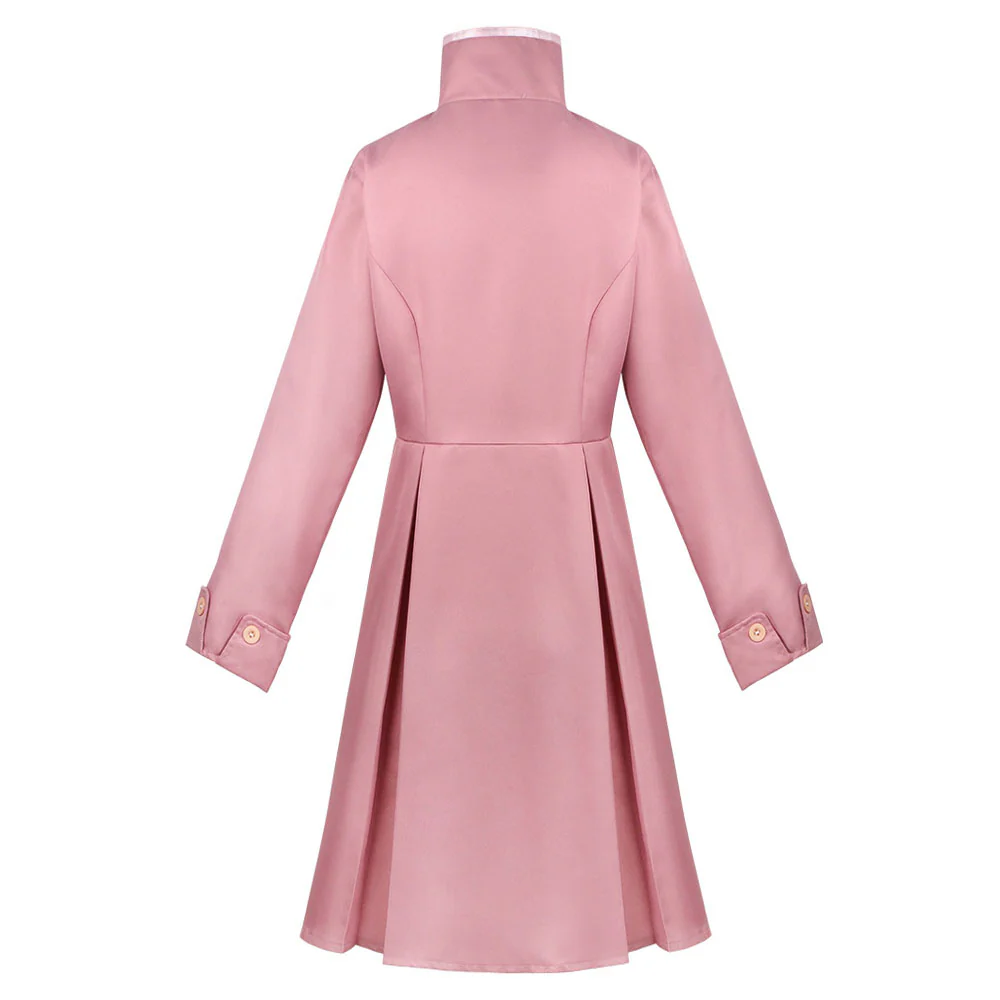 Spy x Family Costume Yor Briar Yor Forger Cosplay Pink Dress with Accessories for Women and Kids - Image 3