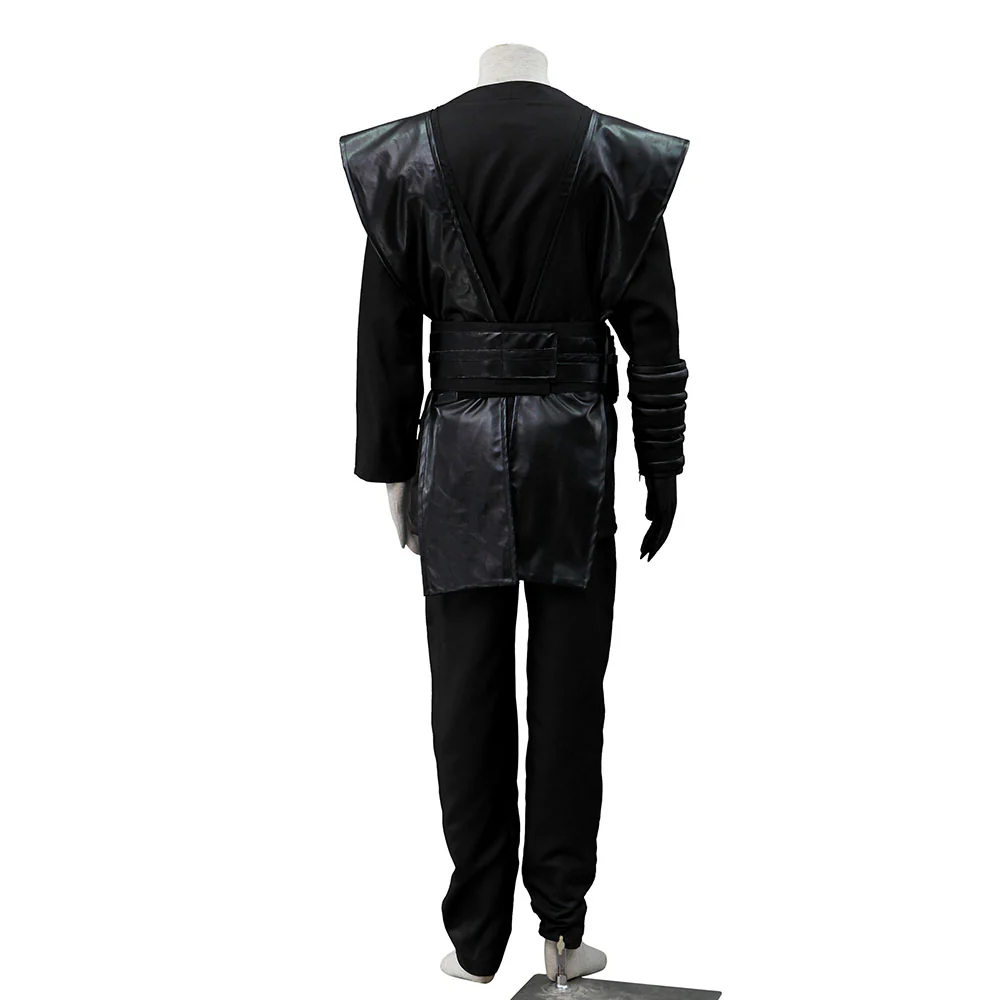 Star Wars Costume Anakin Skywalker Darth Vader Cosplay full Outfit for Men and Kids - Image 8