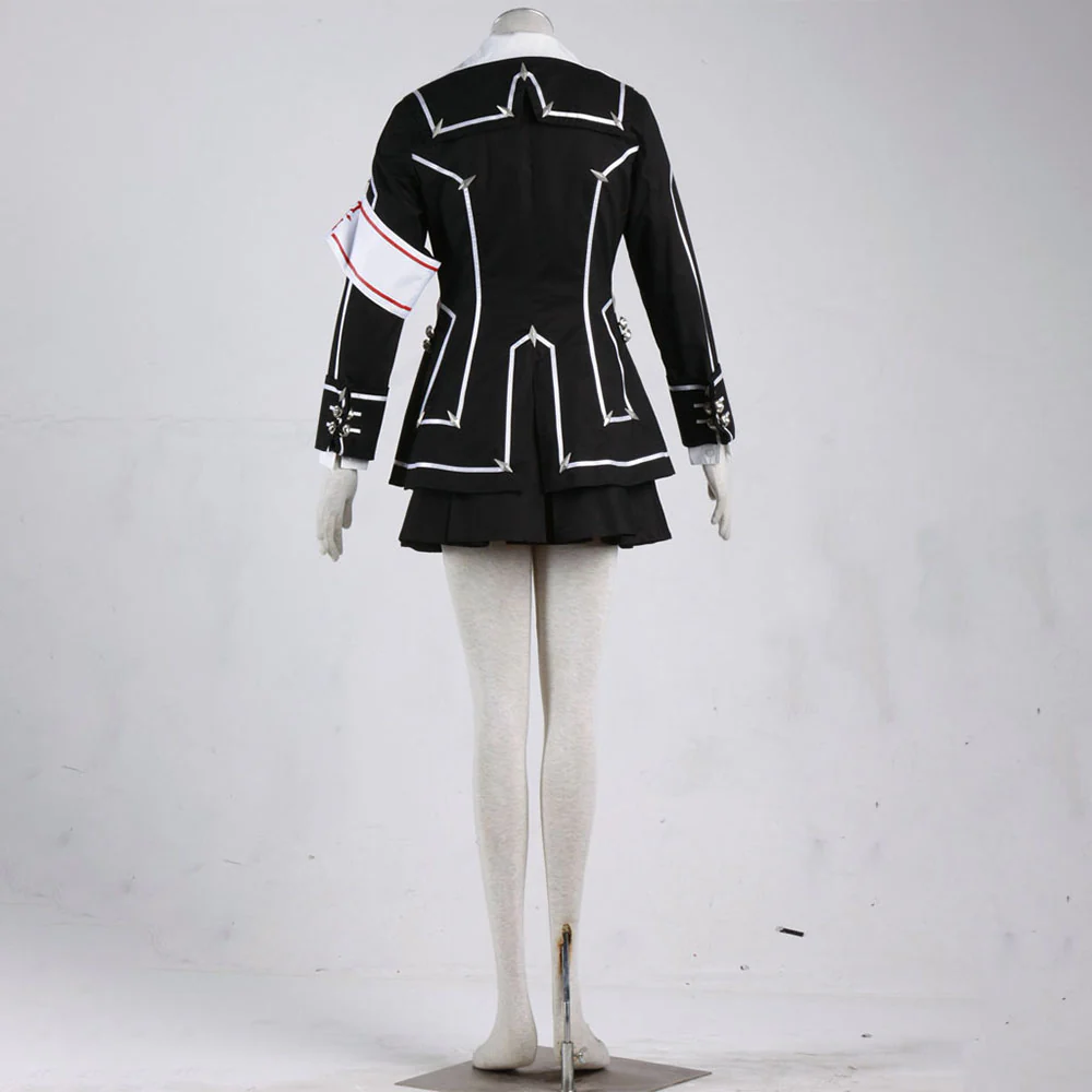 Vampire Knight Costume Kuran Yuki Wakaba Sayori Costume Black Uniform for Women and Kids - Image 4