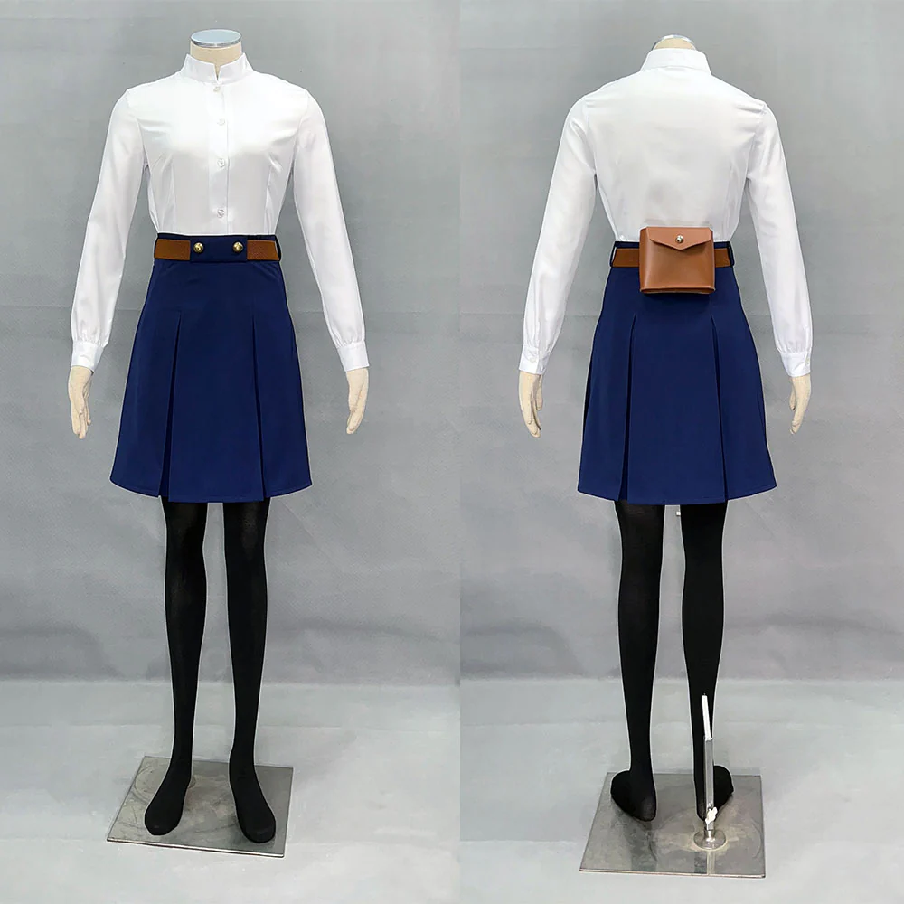 Women and Kids Jujutsu Kaisen Costume Kugisaki Nobara Uniform Cosplay with Belt Bag - Image 4
