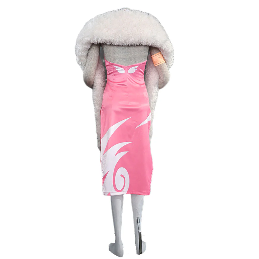 Women and Kids Naruto Sakura Cheongsam Dress Halloween Cosplay - Image 7