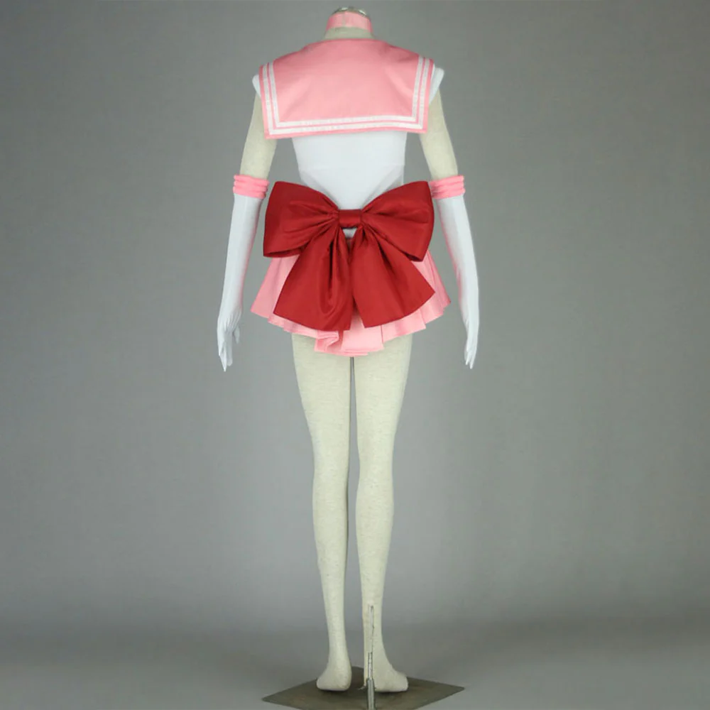 Women and Kids Sailor Moon Costume Sailor chibi moon Chibi usa Cosplay with Accessories - Image 4