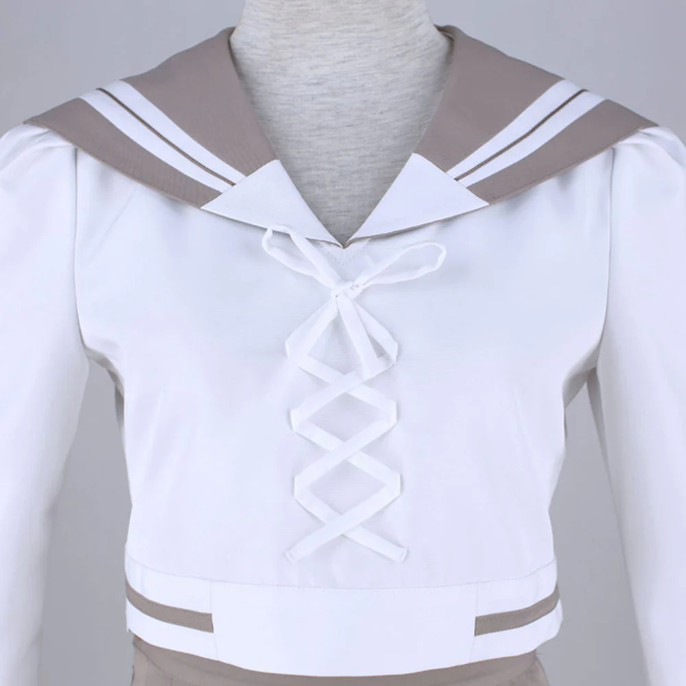 Women and Kids Sailor Moon Costume Sailor Jupiter Kino Makoto School Uniform Cosplay - Image 5