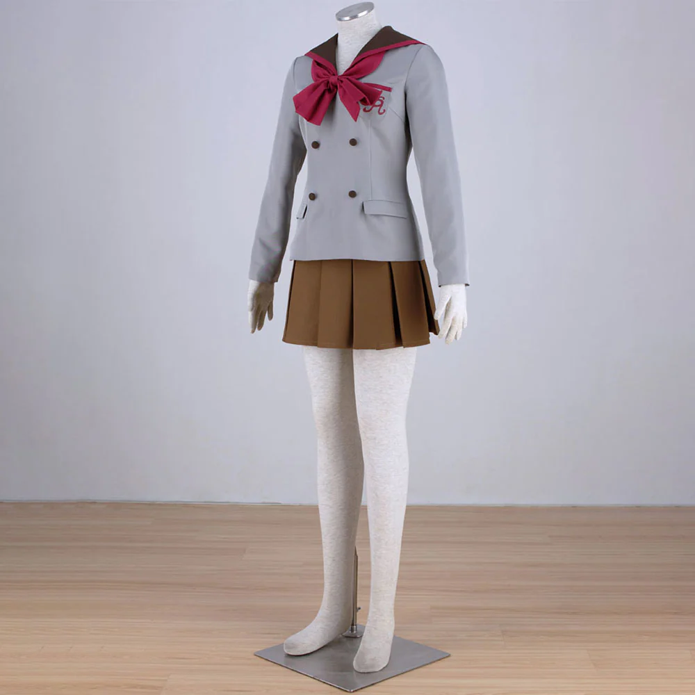 Women and Kids Sailor Moon Costume Sailor Mars Heino Rei School Uniform Cosplay - Image 2