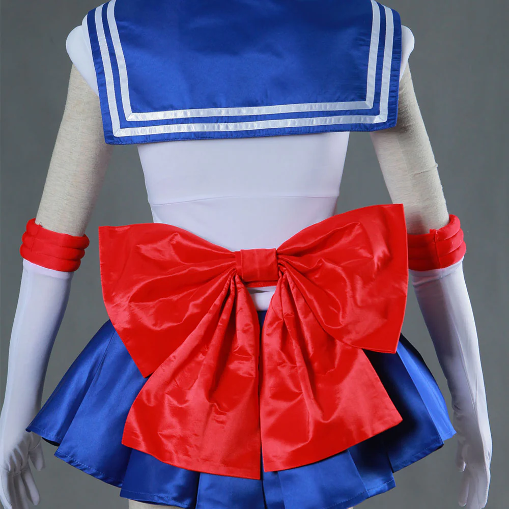 Women and Kids Sailor Moon Costume Sailor Moon Tsukino Usagi Cosplay with Accessories - Image 6