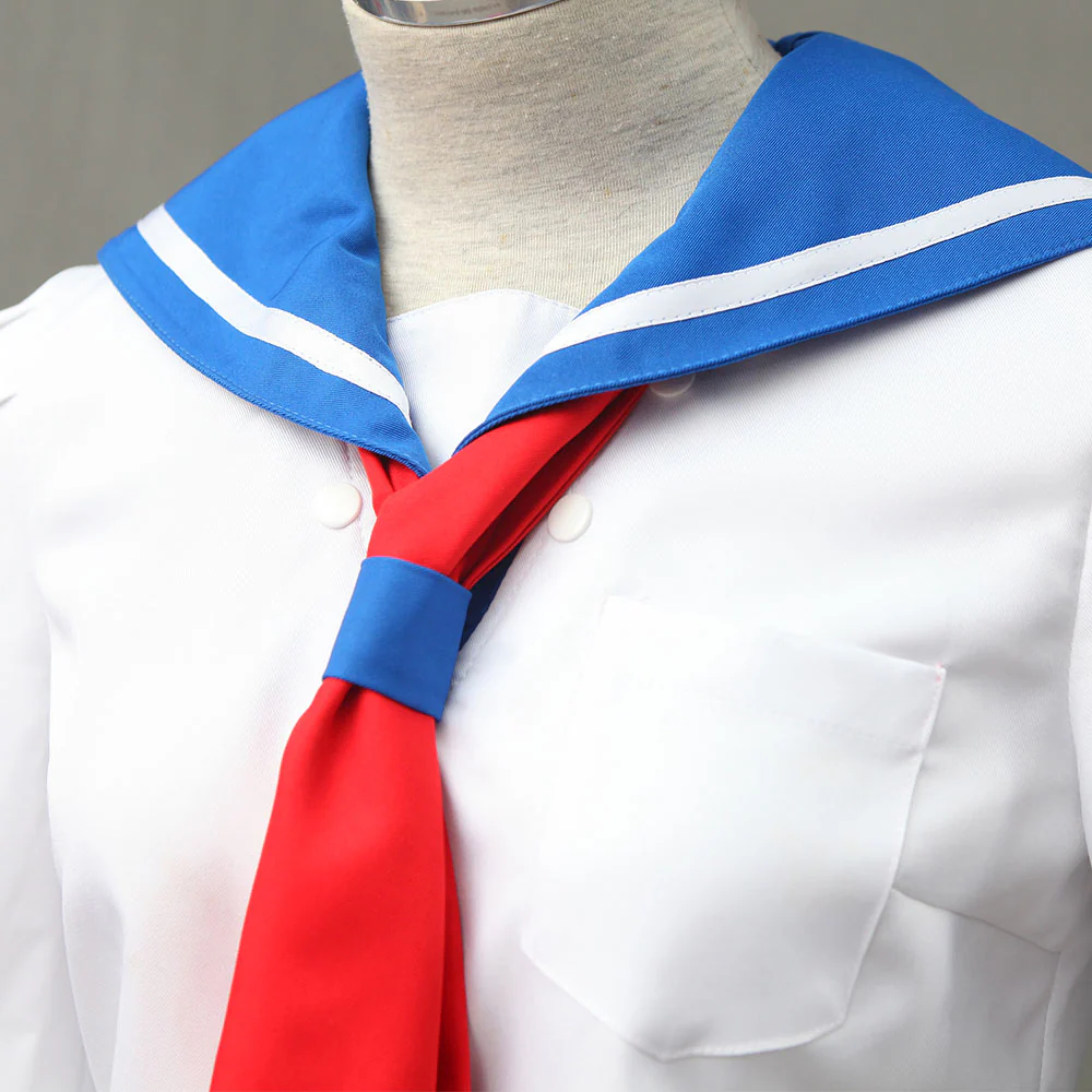 Women and Kids Sailor Moon Costume Sailor Venus Aino Minago School Uniform Cosplay - Image 6