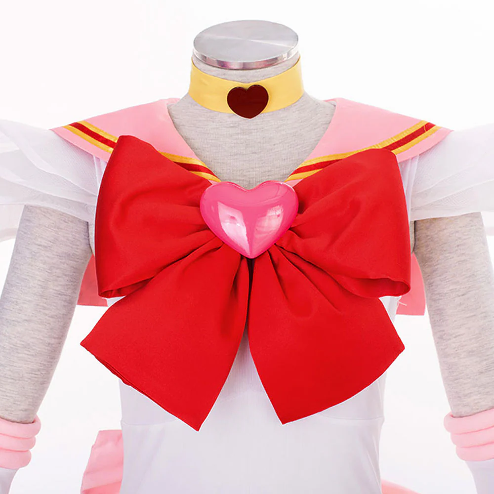 Women and Kids Sailor Moon Super S Costume Sailor Chibi Moon Cosplay with Accessories - Image 5