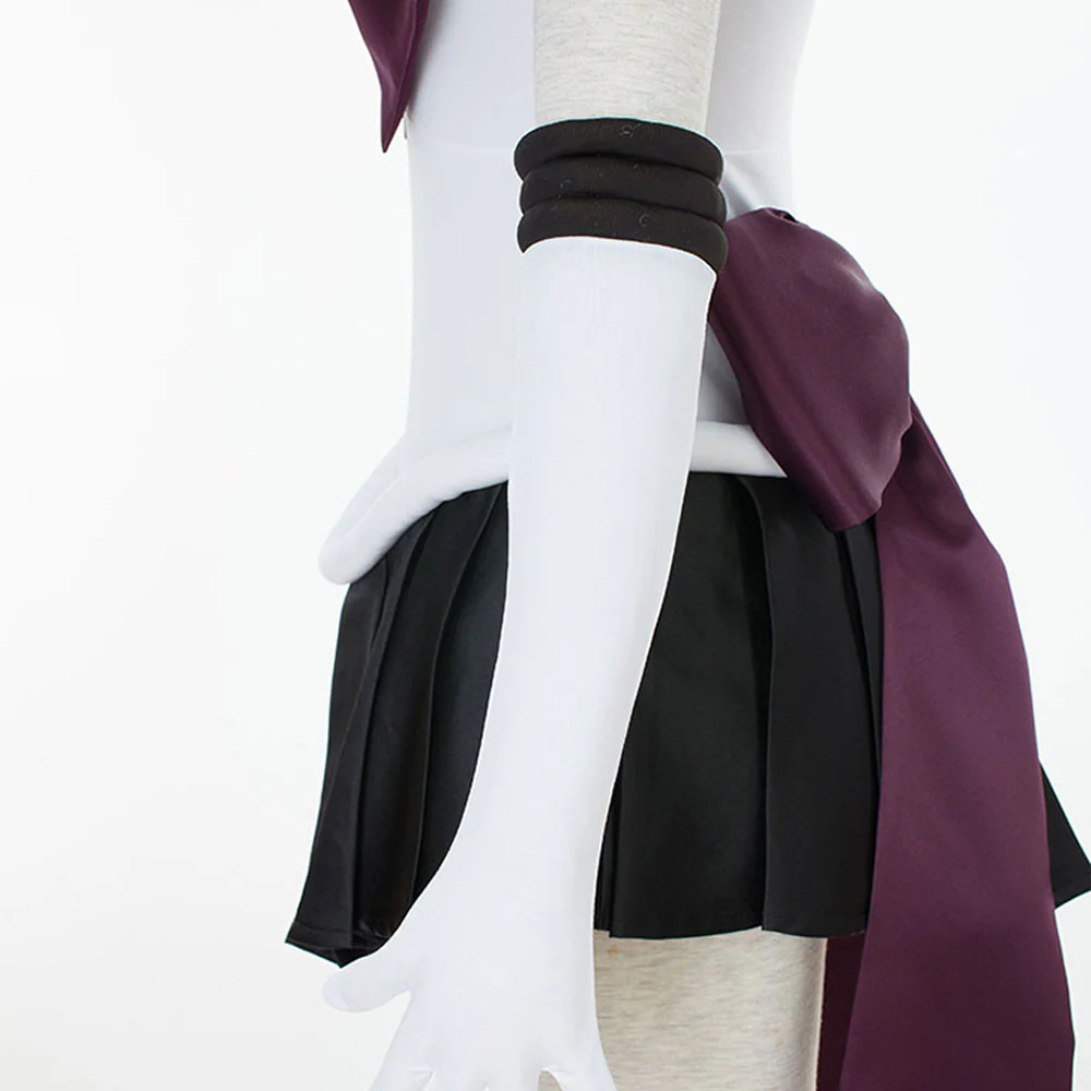 Women and Kids Sailor Moon Super S Costume Sailor Pluto Mingou Setsuna Cosplay with Accessories - Image 8