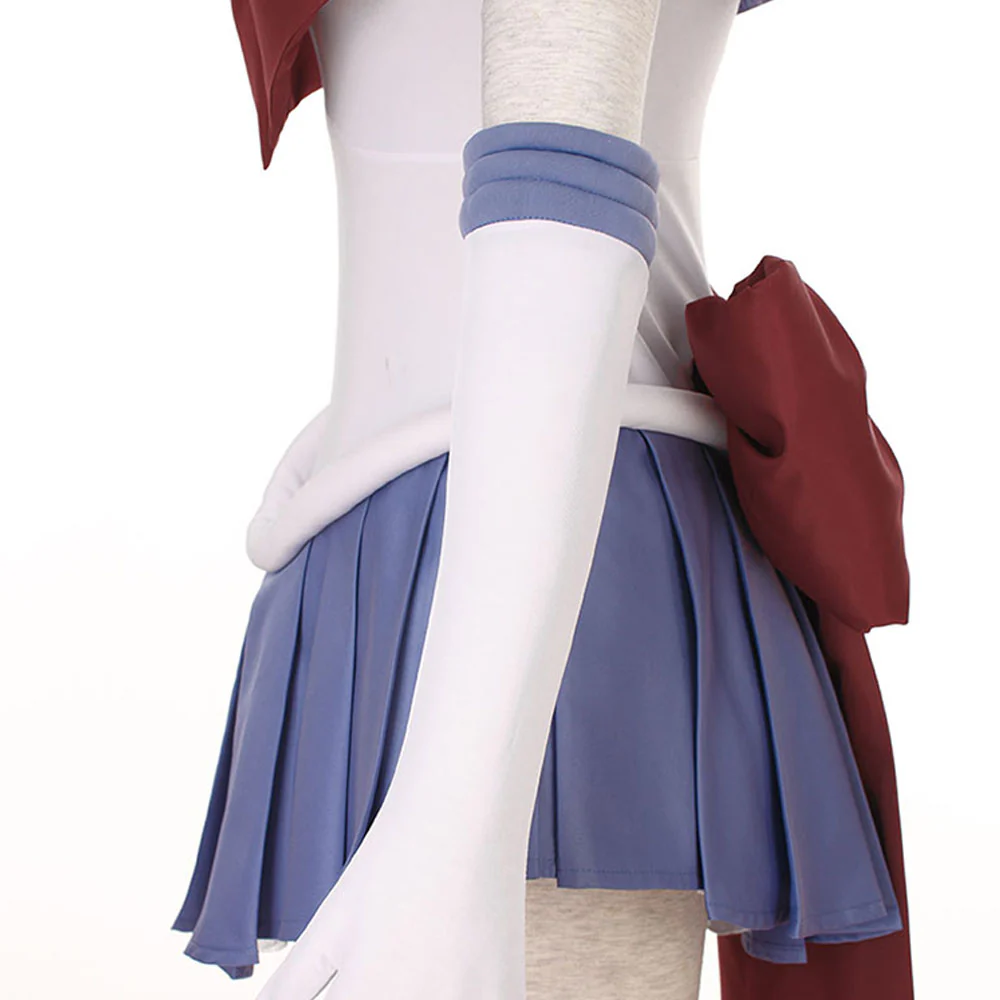 Women and Kids Sailor Moon Super S Costume Sailor Saturn Tomoyo Hotaru Cosplay with Accessories - Image 7