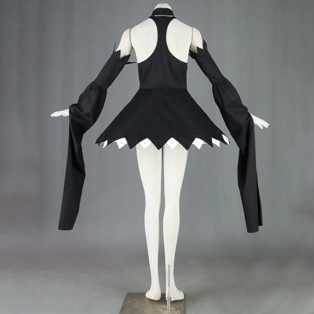 Women and Kids Soul Eater Costume Demon Cat Beja Cosplay Dress With Accessories - Image 3