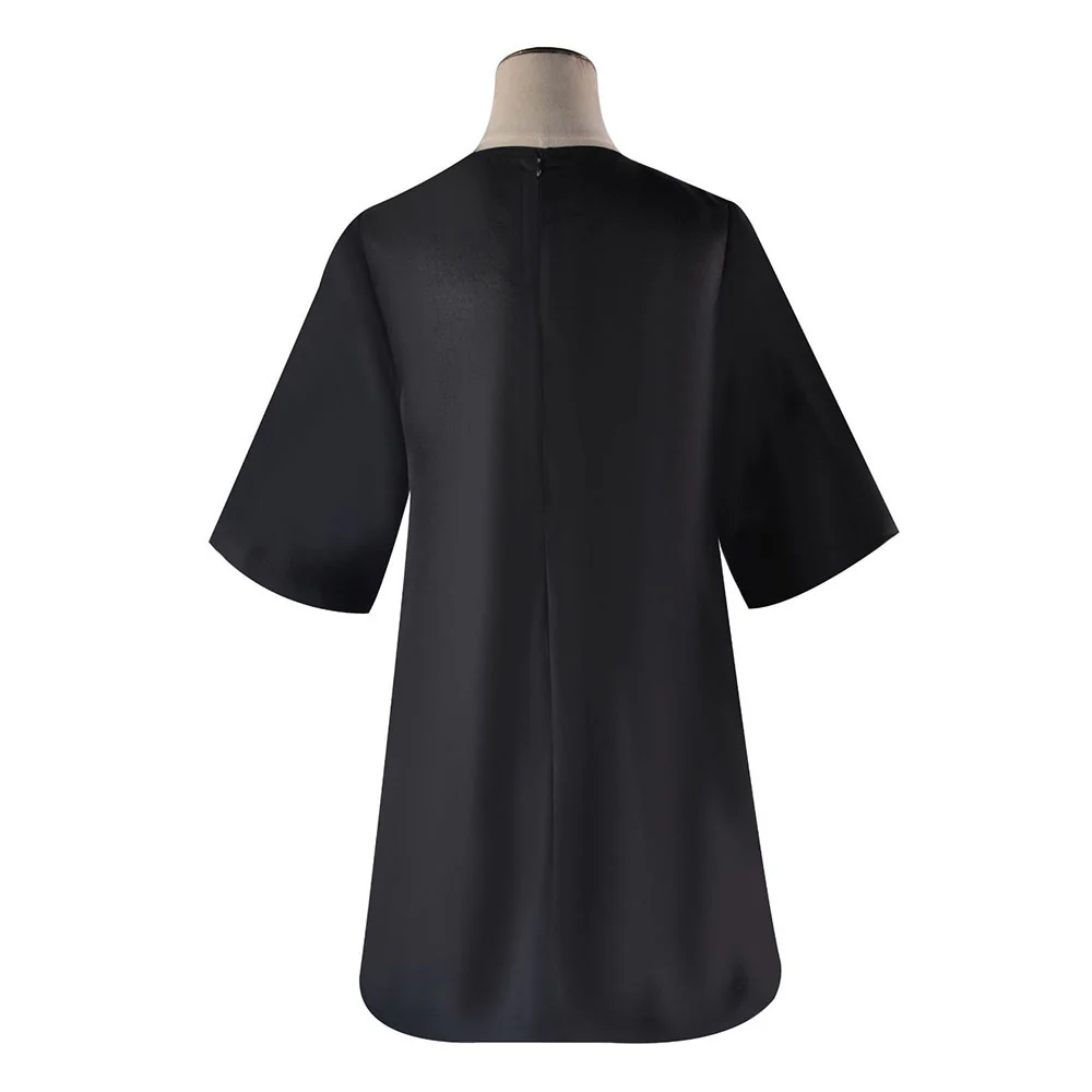 Women and Kids Spy x Family Costume Anya Forger Black Cosplay Dress Costume with Accessories - Image 4
