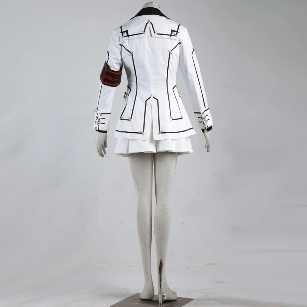 Women and Kids Vampire Knight Costume Kuran Yuki Wakaba Sayori Costume White Uniform - Image 6