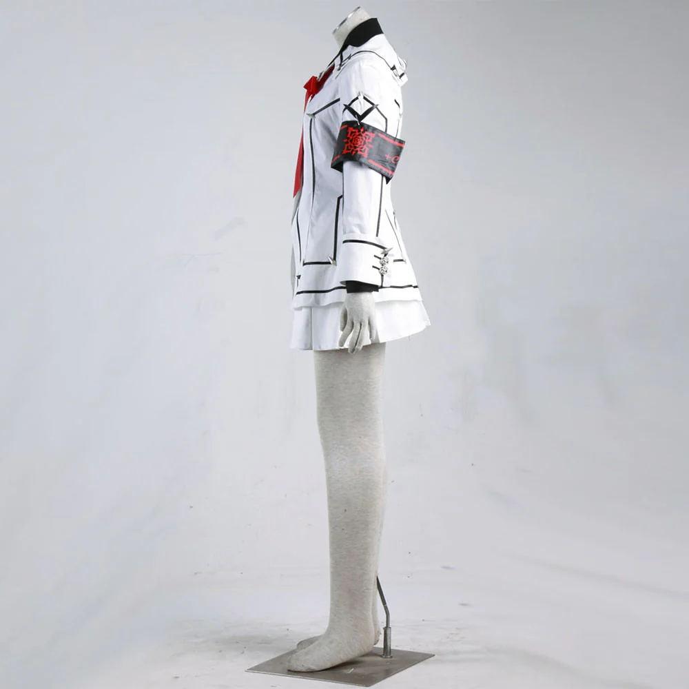 Women and Kids Vampire Knight Costume Kuran Yuki Wakaba Sayori Costume White Uniform - Image 7