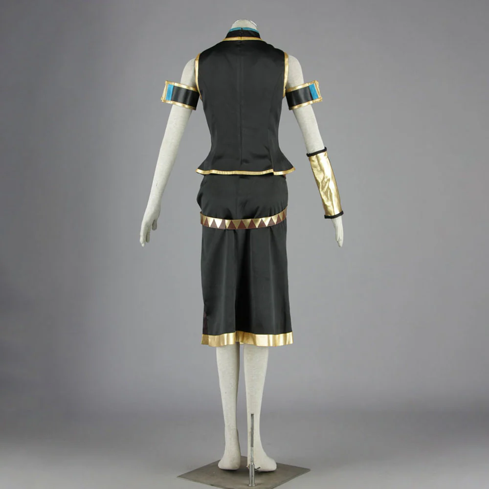Women and Kids Vocaloid Megurine Luka Cosplay Costume with Accessories - Image 4