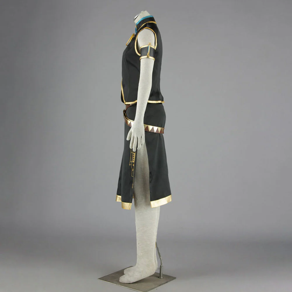 Women and Kids Vocaloid Megurine Luka Cosplay Costume with Accessories - Image 5