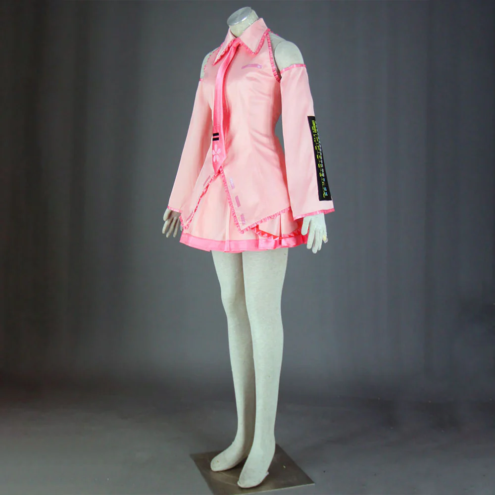 Women and Kids Vocaloid Sakura Hatsune Miku Sailor Cosplay Costume with Accessories - Image 3